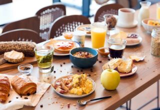 Breakfast buffet standard